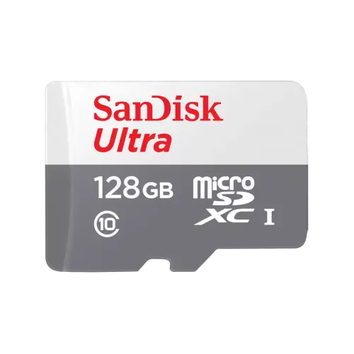 SanDisk Ultra 128GB Class-10 100mbps Micro SDXC UHS-I Memory Card